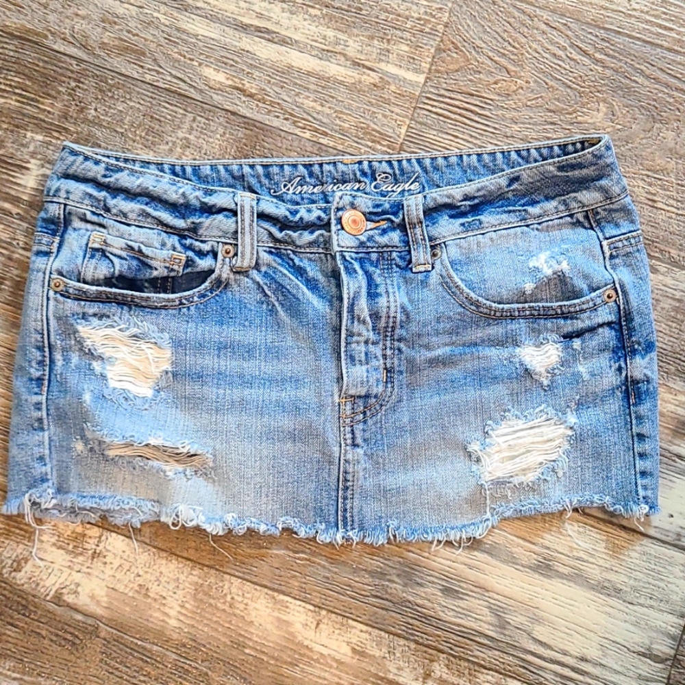 American Eagle Jean Skirt